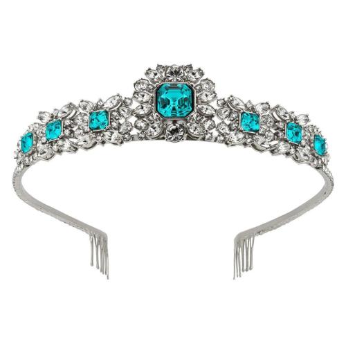  GUCCI古驰 22年秋冬 女士 互扣式双G水晶发箍 700958 I5959 8136