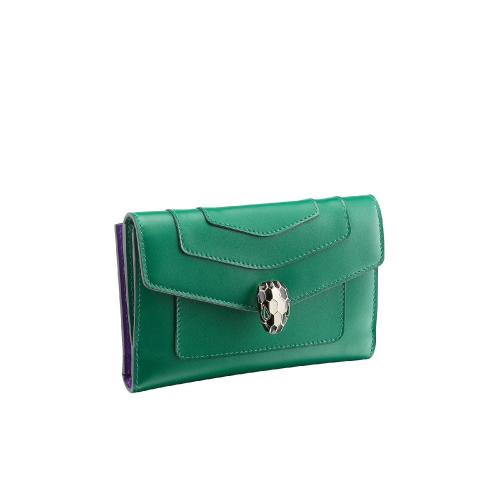  BVLGARI宝格丽 22年秋冬 女士 钱包 SERPENTI FOREVER PORTEFEUILLE a DEUX VOLETS 2918542918