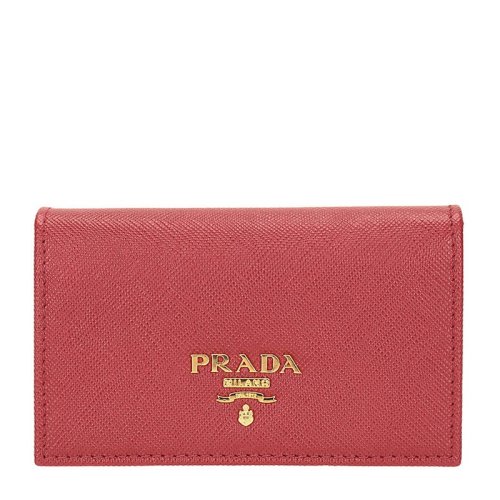  PRADA/普拉达 女士红色牛皮革钱包 1MC122 QWA F068Z PLSX
