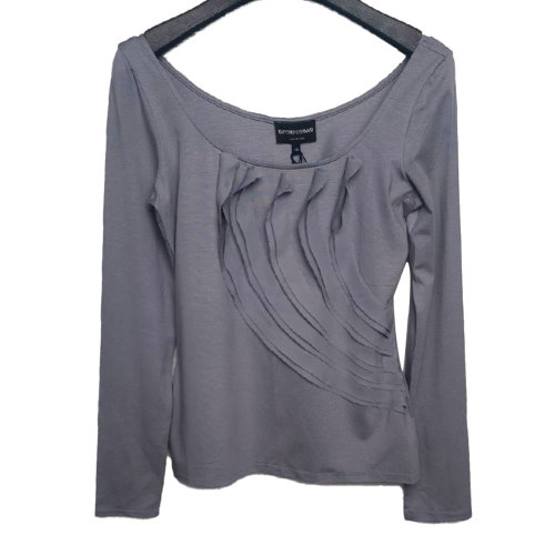 Emporio Armani/安普里奥阿玛尼 灰色女士长袖T恤