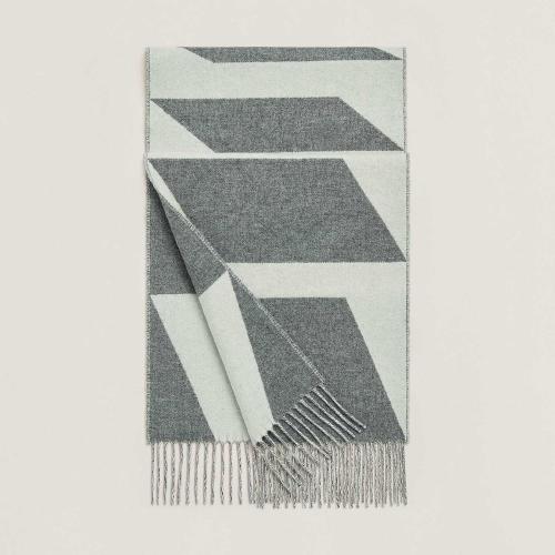  HERMES爱马仕 22年秋冬 女士 围巾 Echarpe Casaque Optique H259091S 03