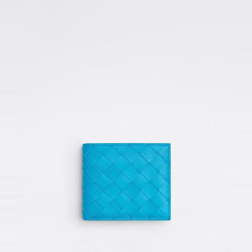  BV葆蝶家 22年秋冬 男士 钱包 portefeuille a deux volets avec porte-monnaie 605722VCPQ446