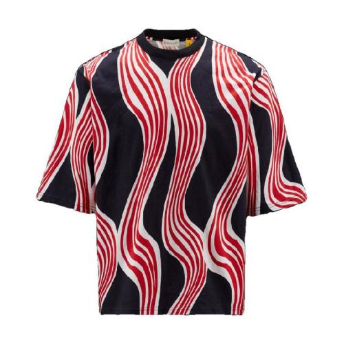  MONCLER蒙可蒙克莱 22年秋冬 女士 短袖T恤 Printed T-Shirt H209E8C00003829JS999