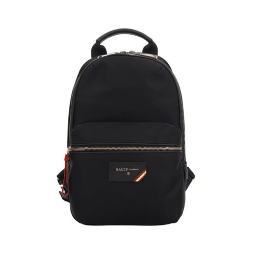 BALLY/巴利 男士 男包 黑色尼龙时尚背包双肩包 6228790