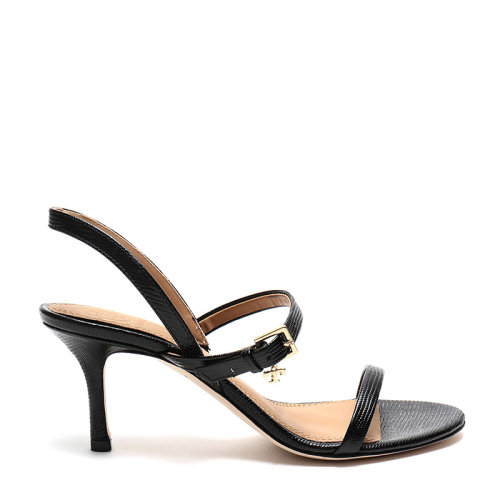 ToryBurch/汤丽柏琦 女士皮革高跟鞋凉鞋53701