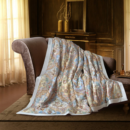 Fantti /芬缇 床上用品40支天丝印花可水洗夏被空调被夏凉被夏季单双人薄被床品套件-爱丽香舍