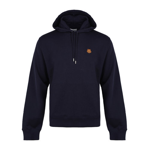 KENZO/高田贤三虎头刺绣微标男卫衣男士连帽套头卫衣FB55SW365