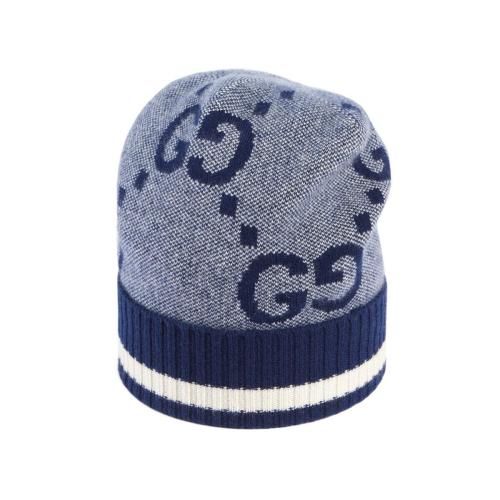  GUCCI古驰 22年秋冬 男士 GG山羊绒帽 676827 4GABX 4178