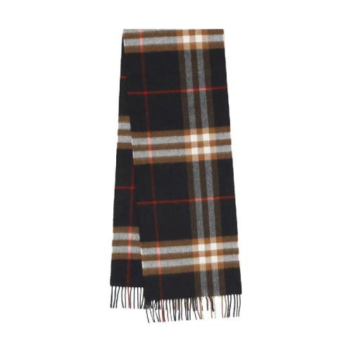  BURBERRY 22年秋冬 男士 经典格纹羊绒围巾 80164081 预定商品1-3周发货