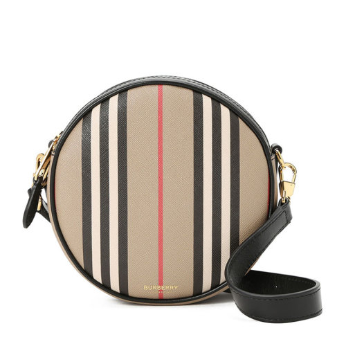 BURBERRY/博柏利 斜挎包 Louise - 标志性条纹环保帆布路易丝包 80272931
