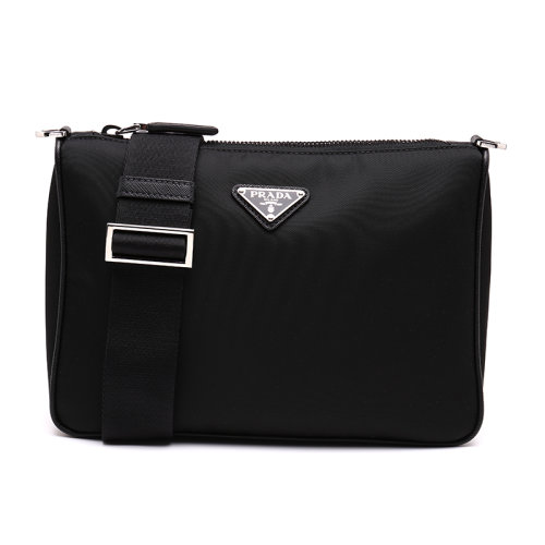 PRADA/普拉达男士织物背提包斜挎包2VH113064