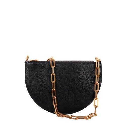 BURBERRY/博柏利  巴宝莉女包 女士黑色皮革单肩斜跨包 40779481 HKY0011N