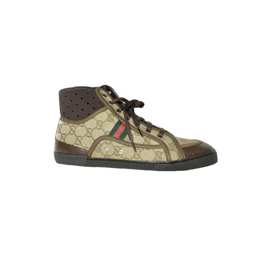 Gucci 古驰  老花女士高帮鞋