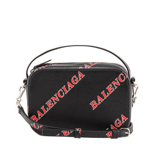 Balenciaga/巴黎世家 手提包 时尚简约 皮质 男女通用 黑色 手提包 608653DLQYN 1067
