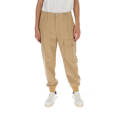 CHLOE/克洛伊  秋冬 百搭 女性 米黄色 女士休闲裤 CHC20APA51 161 278