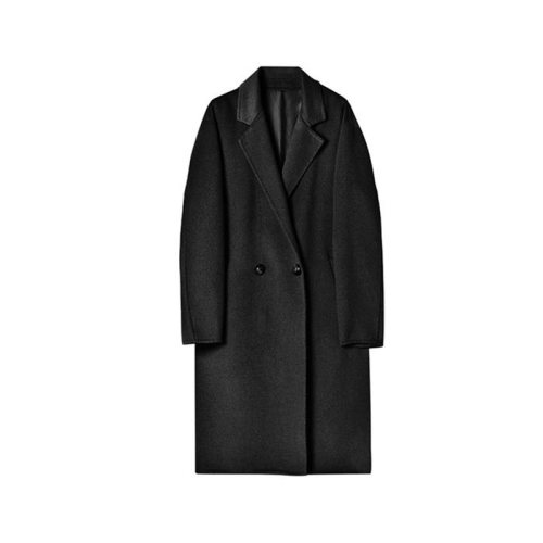 GeleiStory/GeleiStory 高奢骆驼绒2022冬季新款气质双面通勤中长款毛呢大衣 女士大衣