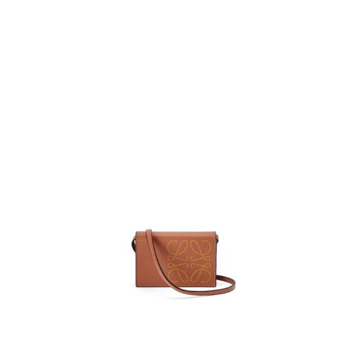  LOEWE罗意威 22年秋冬 女士 卡包 Brand cardholder in classic calfskin C500R32X01-7658 预定商品1-3周发货