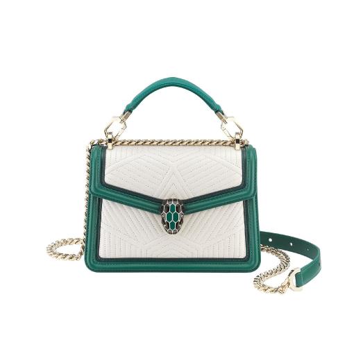  BVLGARI宝格丽 22年秋冬 女士 单肩包 Serpenti Diamond Blast系列 289944289944