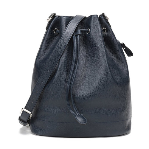 Longchamp/珑骧 女士LE FOULONNE系列牛皮水桶包单肩斜挎包中号 10062 021