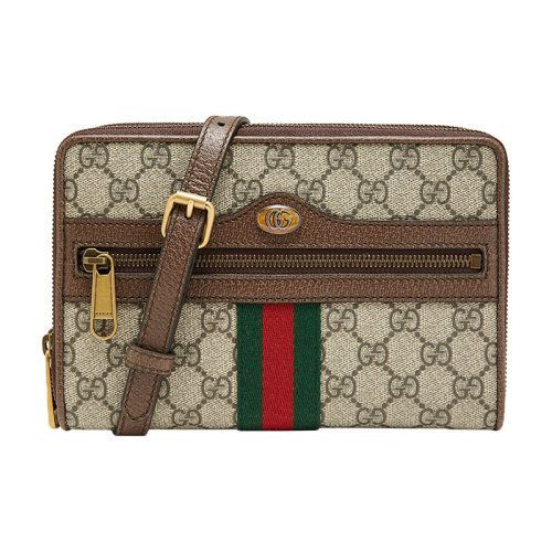 GUCCI/古驰 男士小牛皮单肩斜挎包