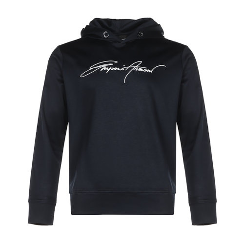 Emporio Armani/安普里奥阿玛尼 男卫衣 男士粘胶纤维连帽长袖卫衣运动衫 6H1MC2 1JSGZ