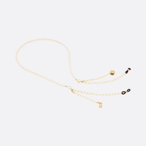 DIOR迪奥 22年秋冬 女士 胸针 Chaine pour lunettes et ecouteurs D-Vibe V0951DVBRS_D301