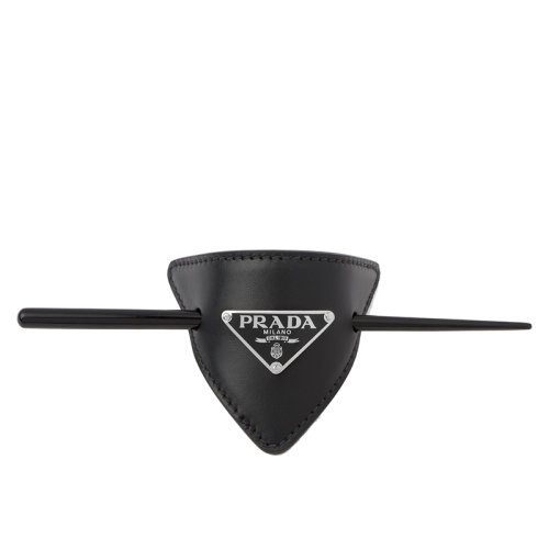 PRADA/普拉达 新款 女士黑色皮革发簪1IF004_8NQ_F0002