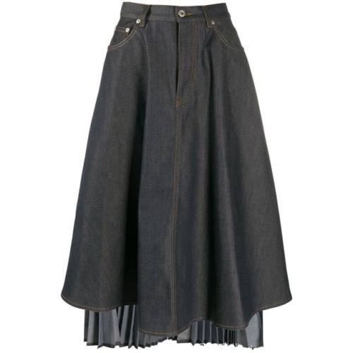 LOEWE/罗意威  新款百褶女士半身裙S359344XAY 6390