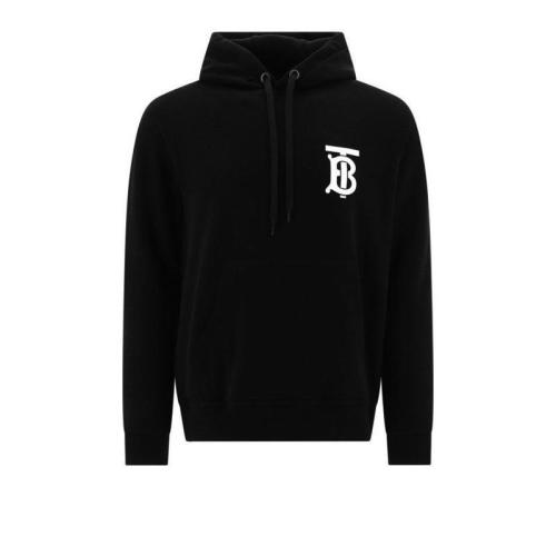  BURBERRY/博柏利 男士黑色专属标识图案棉质质连帽衫 80246041 PLFSX