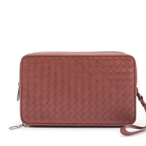 Bottega Veneta/葆蝶家 女士编织拉链化妆包女包 244706-V4651多色可选