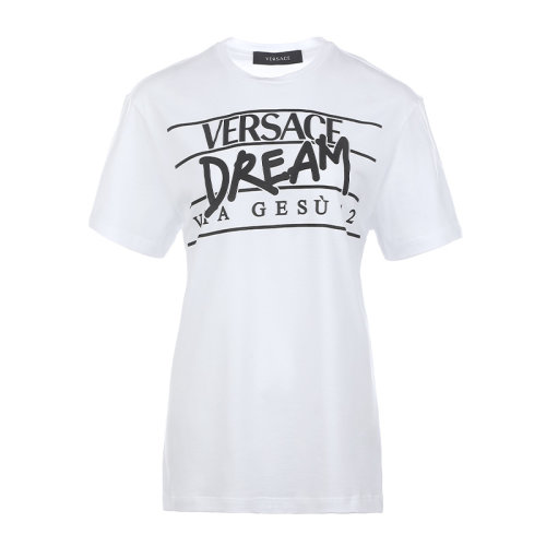 VERSACE/范思哲22春夏女士短袖T恤10051441A00769