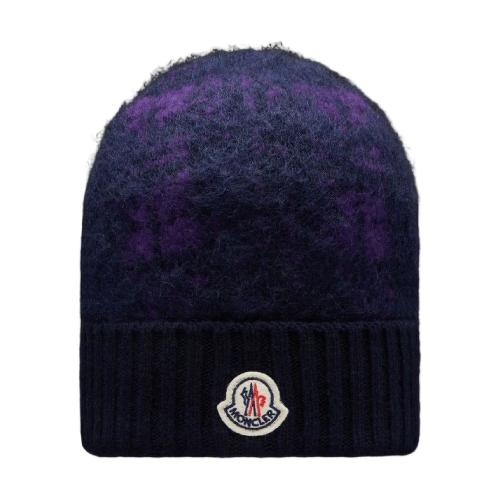  MONCLER蒙可蒙克莱 22年秋冬 男士 帽子 Jacquard Beanie H20913B00038M2351P76