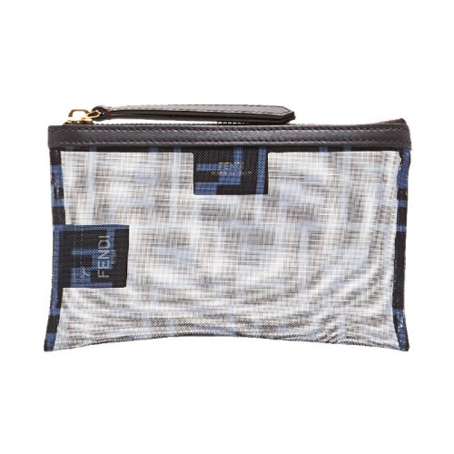  FENDI/芬迪 女士蓝色聚酰胺零钱包 8N0147 A8HN F180G PLSX