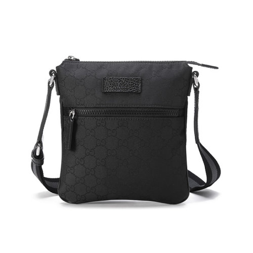 GUCCI/古驰【22春夏新款】男士织物单肩斜挎包GG老花图案 449183 G1XHN