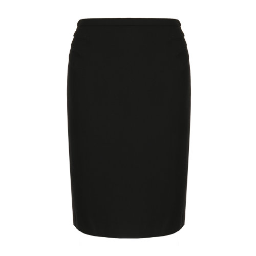 Emporio Armani/安普里奥阿玛尼 黑色 女士修身半身裙 4NN36T-42009-999