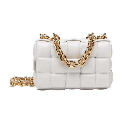 BV葆蝶家 22年秋冬 女士 单肩包 SAC CHAIN CASSETTE 631421VBWZ09143 预定商品1-3周发货