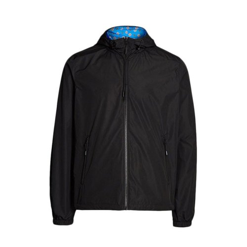 KENZO/高田贤三  凯卓男装 经典彩色图案印花 男士双面穿时尚休闲连帽夹克外套 5BL1511NG.99