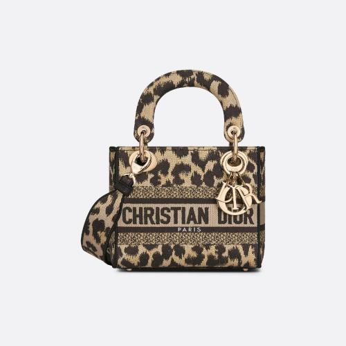  DIOR迪奥 22年秋冬 女士 手提包 Sac Lady D-Lite Mini M0500ORHM_M918