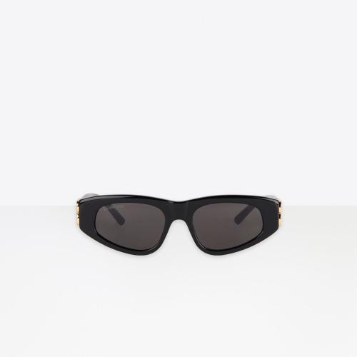  BALENCIAGA巴黎世家 22年春夏 女士 太阳眼镜 Dynasty D-Frame Sunglasses in BLACK 621642T00 预定商品1-3周发货