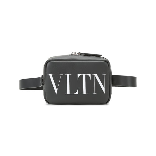 Valentino/华伦天奴  男士皮革胸包单肩斜挎包 VY2P0Q84LVN