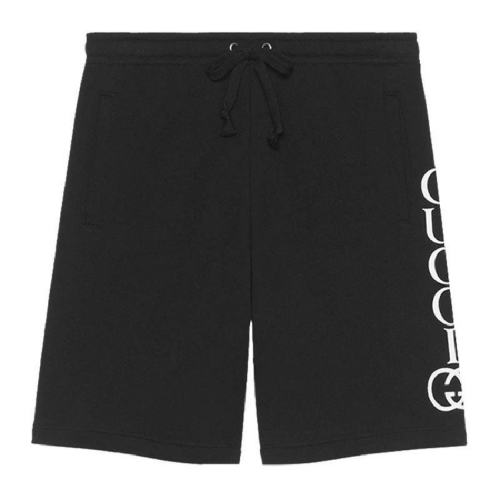  GUCCI/古驰 男士黑色棉质短裤 536557X3Q37 1082 PLFSX