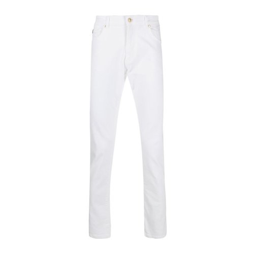  VERSACE JEANS COUTURE 男士白色棉质牛仔裤 A2GVA0K4 60501 003 PLFSX