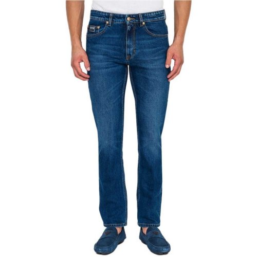  VERSACE JEANS COUTURE 男士深蓝色棉质牛仔裤 71GAB5S2 DW00903M 904 PLFSX