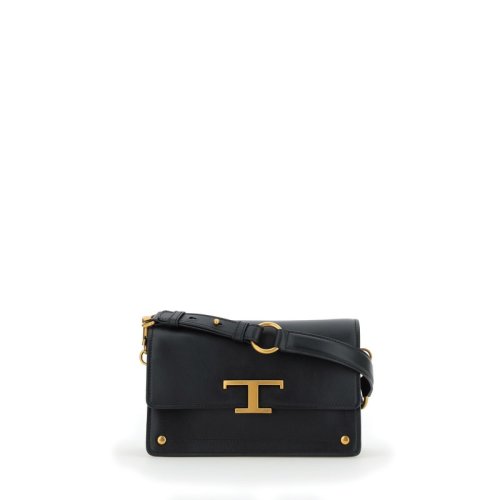  Tod’s/托德斯 女士黑色皮革单肩包 XBWTSIN0100ROR-B999 PLSX