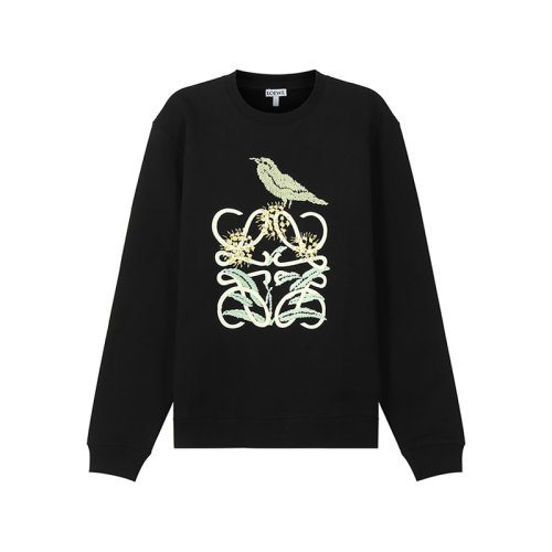 LOEWE/罗意威【22春夏新款】男士棉质加绒款卫衣运动衫 H800Y24X05