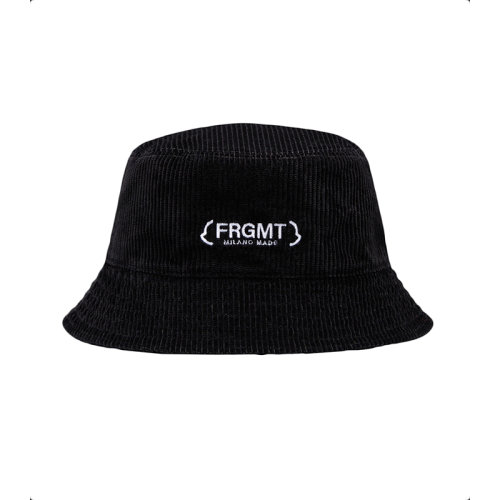 Moncler/蒙克莱 22年秋冬新款 Maya 70系列FRGMT藤原浩合作款 男女同款黑色纯棉/聚酰胺双面渔夫帽H209U3B00006M2363999