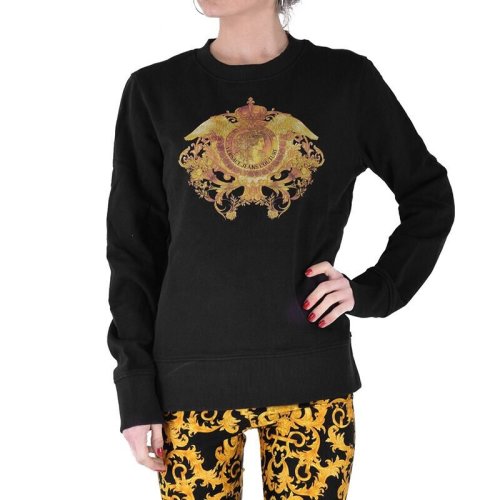  VERSACE JEANS COUTURE 女士印花棉质卫衣 B6HWA797 30453 899 PLFSX