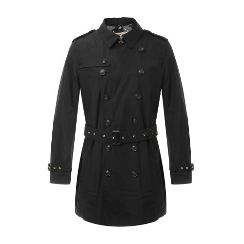 BURBERRY/博柏利 burberry服装 巴宝莉 黑色 可拆卸 连帽 外套 休闲 男装 男士风衣 40329661