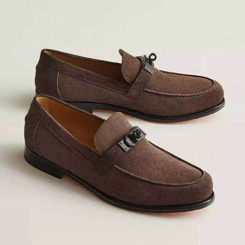  HERMES爱马仕 22年秋冬 男士 商务休闲鞋 Mocassins Destin H222996ZAME400
