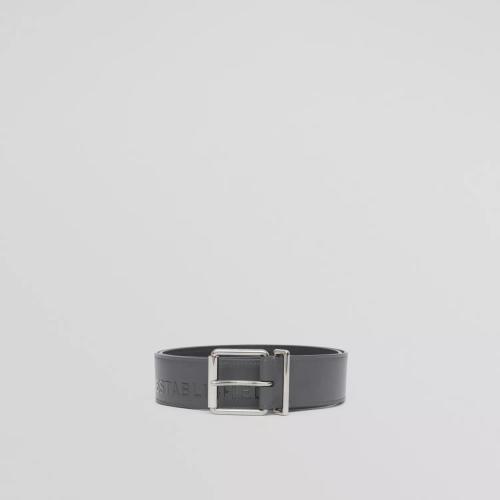  BURBERRY 22年秋冬 男士 Horseferry 印花皮带 80463021 预定商品1-3周发货